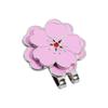 Magnetic Aiming Tool Pink Flower Golf Hat Clip Hat Marker Ball Position Mark Golf Putting Alignment