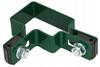 60x40 corner post clamp for fence panels, GREEN