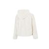 Puma Faux Fur Warm Hooded Jacket Women Jacket Ivory-White 533127-73