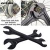 2Pcs MTB Bicycle Wrench Repair Hub Spanner Foot Pedals Wrench Cycling Accessories