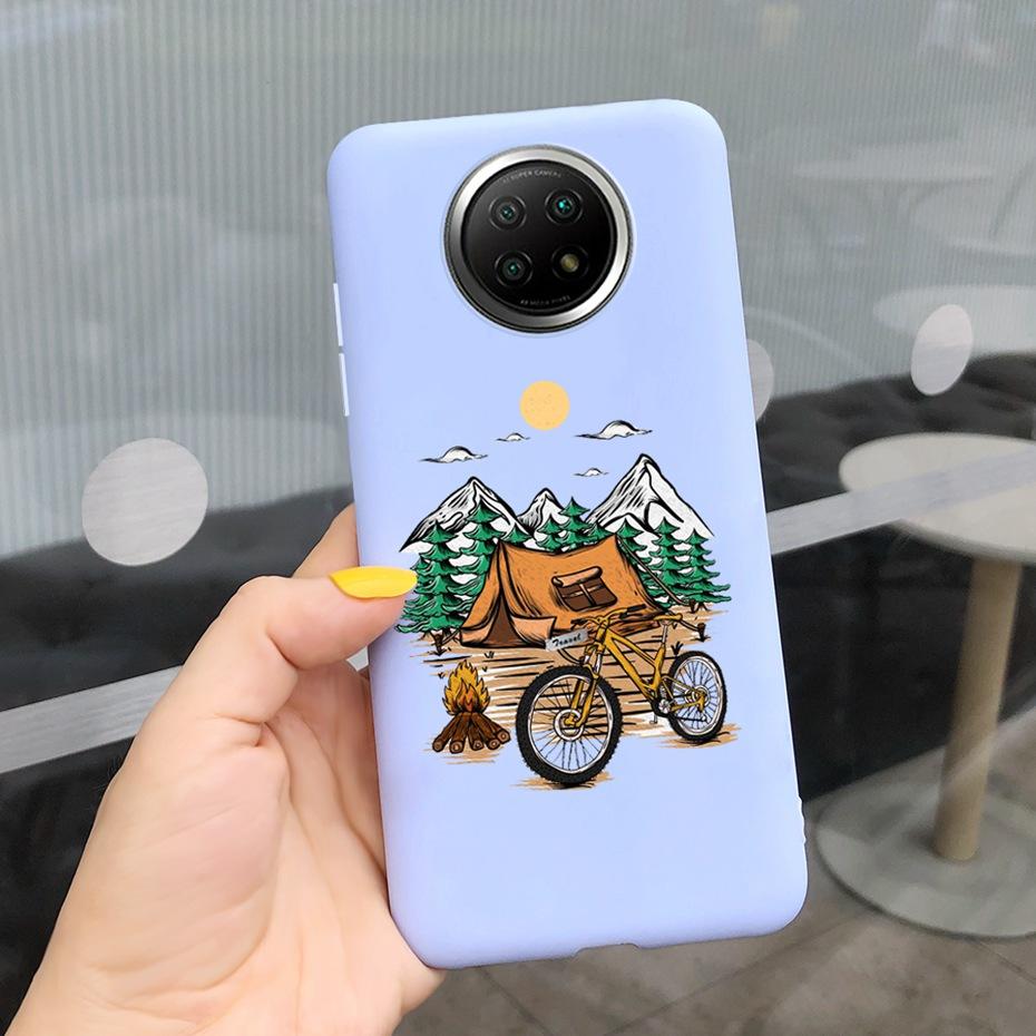 Чехол для телефона 'Цветок бабочки' для Xiaomi Redmi Note 9T 5G Funda Redmi Note 9 5G Чехол Силиконовые ТПУ чехлы для Redmi Note9 T 9T 5G