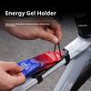 Portable Bicycle Energy Gel Holder Elastic Rope Easy To Use Bike Storage Box Lightweight Black Bike Energy Bar Buckle