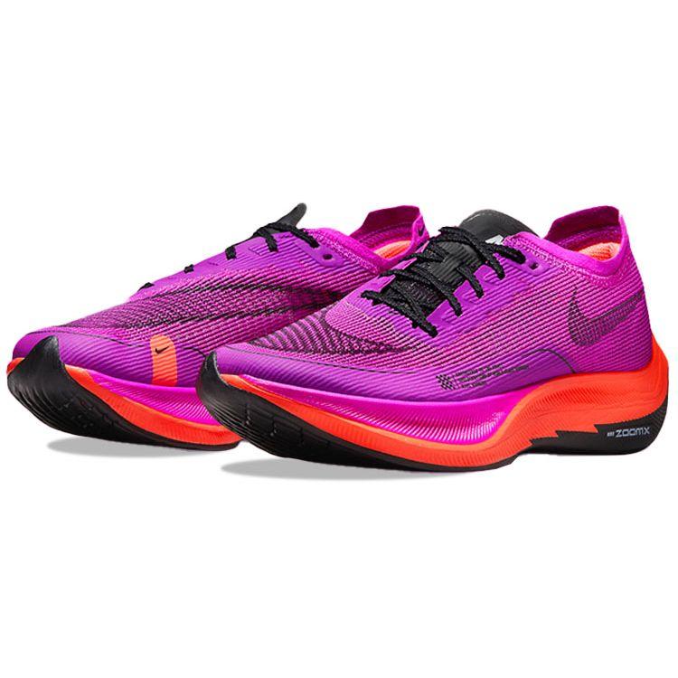 Nike ZoomX Vaporfly NEXT% 2 Hyper Violet Женские кроссовки Фиолетовый Flash-Crimson Football-серый CU4123-501