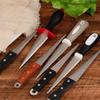 Stainless Steel Kitchen Knife Sharpener Diamond Taper File Cutter Scissors Grinding Curved Knife Sharpener Bar Kitchen Knife Sharpener Stone