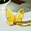 Nordic Lucky Butterfly Figurine Transparent Butterfly Statue Crafts  Garden Ornament