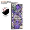 Чехол-бабочка в стиле ретро с черепом для Samsung Galaxy Note 20 Ultra 10 Lite 9 8 A53 A52 S23 S22 S21 S20 Plus, силиконовый черный чехол для телефона
