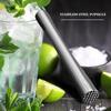 Metal Squeezer Stainless Steel Wine Mixing Stick Cocktail Shaker Ice Crusher Barware Tool Handle Press Multifunctional Bar Tool