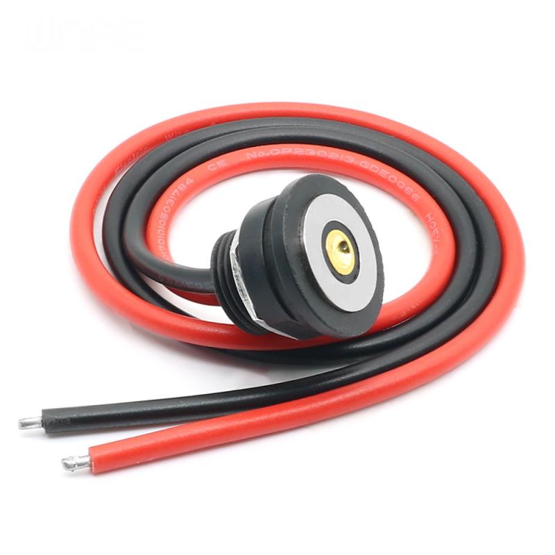 1 шт. Магнитный кабель для передачи данных с разъемом типа «папа/мама», 10 А, Высокотоковый магнитный кабель для зарядки, Одножильный контактный разъем Pogopin