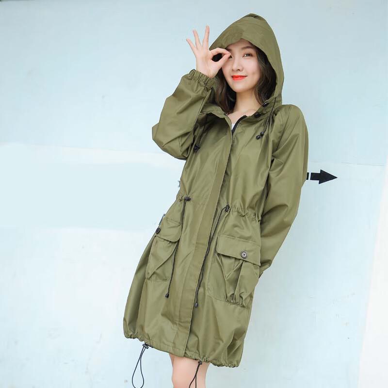 Стильный женский ветрозащитный плащ OEING