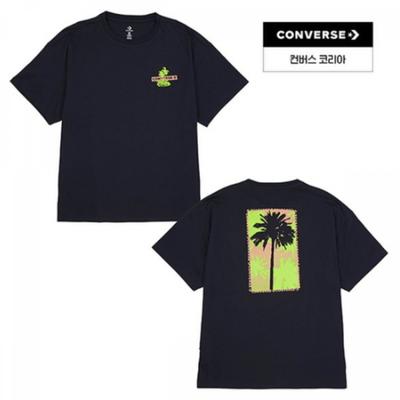 Футболка Festival Palm Tree черная 10027152 A02