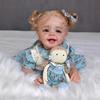 50cm Cloth Body Cute Yannik Lifelike Reborn Doll with 3D Painting