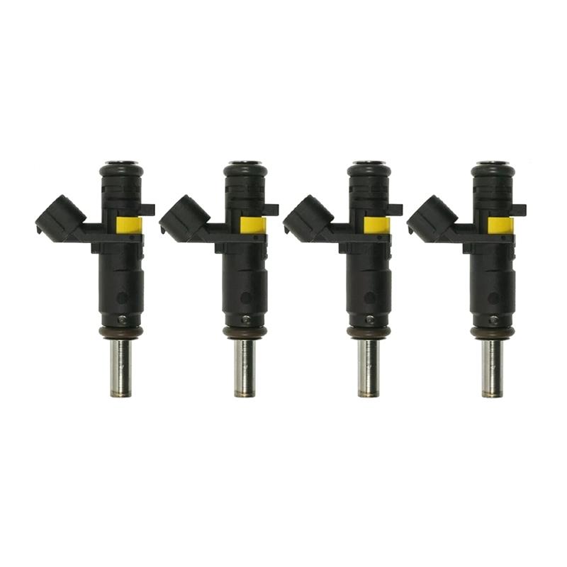 4Pcs Fuel Injectors For Mini Cooper 1.6L L4 DOHC 2007 2008 2009 13537528176 FJ1111