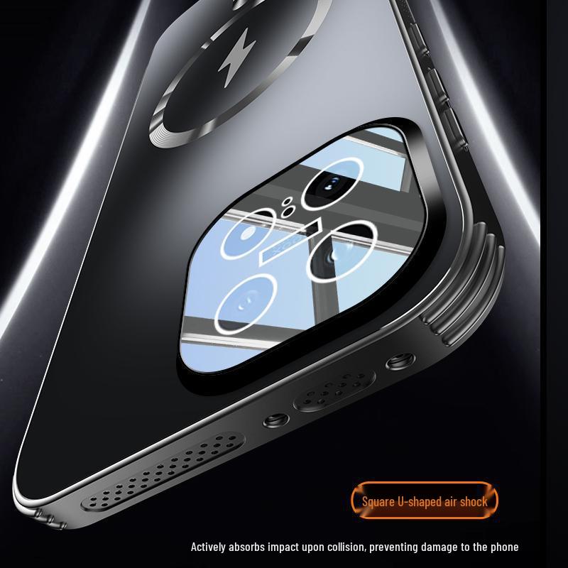 Магнитный защитный чехол-сота для отвода тепла IQOO15 с интегрированной линзой