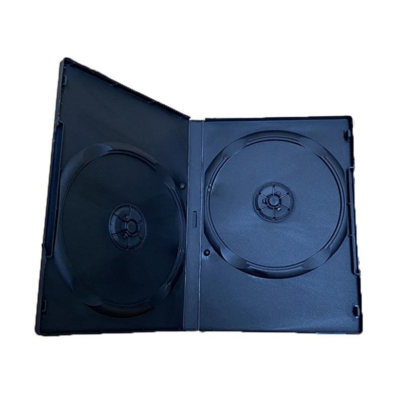 Высококачественная коробка для DVD, пустой футляр для компакт-диска, пластиковый футляр для компакт-диска, футляр для компакт-диска, емкость 1-2 диска