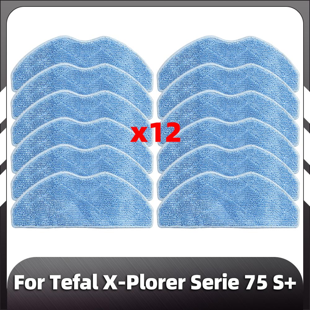 Совместимо с Tefal X-Plorer Serie 75 S+ Сменная основная боковая щетка Фильтр HEPA Насадки для швабры Пылесборник Запасные части Аксессуары
