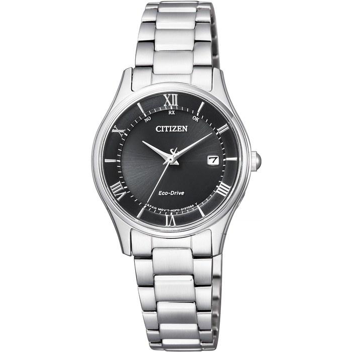 Citizen Citizen Collection ES0000-79E Женские радиочасы Eco-Drive, Черные