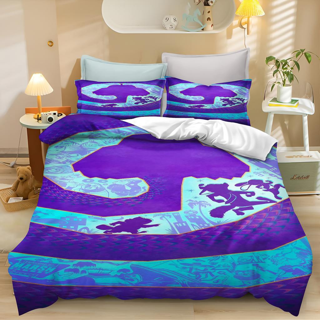 Zootopia 2 Judy Hopps Nick Wilde Duvet Cover Set Bedding Comforter Sets King Size 3D Children'S Bedding Set