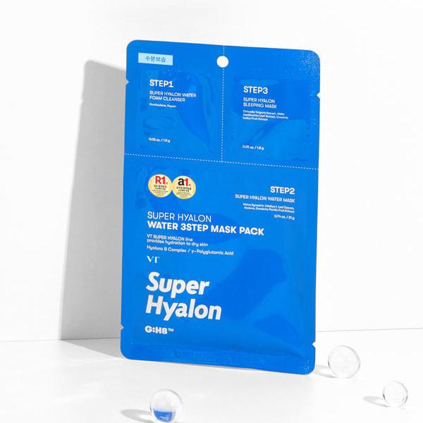 Vt Super Hyalon Water 3 Step Mask Pack