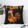 Новый Стиль Постель Забавная F-Caw-F Курица FCAWF Декор Наволочки Мерч Чехлы на Подушки Квадратные Разные Размеры