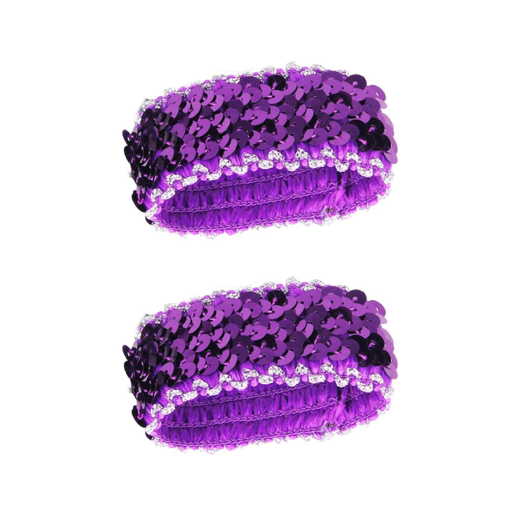 Popular Fingerless Cuffs Sequined Oversleeves Elastic Arm Sleeves Wrist Cuffs Cover for Dancing Event Dressingup