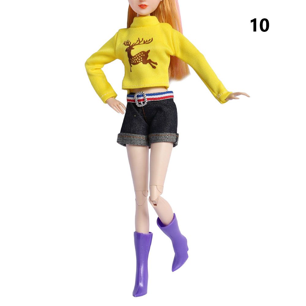 Новейшая одежда для девочек 2021 года, платья для кукол, повседневная одежда, аксессуары для кукол