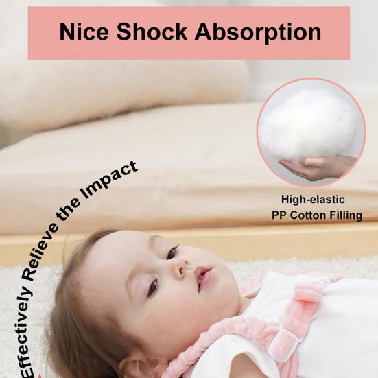 Детский рюкзак для защиты головы, мягкий, удобный, регулируемые ремни, полая конструкция, защита головы для детей от 0 до 3 лет