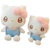 35/45cm Hello Kitty Plushies Stuffed Anime White Cat Doll Soft Cuddly Plushies Birthday Gifts Girl Child