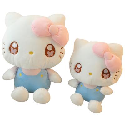 35/45см Плюшевые игрушки Hello Kitty Мягкая плюшевая кукла аниме Белый кот Подарки на день рождения для девочки
