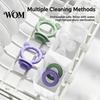 Baby Complementary Food Trainer Silicone Fruit Feeder/Mold, Training Teething Relief Pacifier, Easy Led Weaning Supplies to Hold Safe Chewer