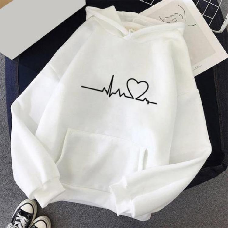 Fall Outfits Women Oversized Hoodies Casual Long Sleeve Pullover Drawstring Hooded Sweatshirts