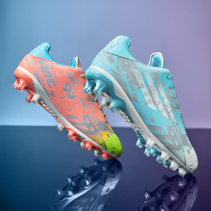 Artificial Grass Shoes 17 Long Nails Broken Nails Football Shoes 22 Training Students Boys And Children Sports Shoes Mandarin Duck