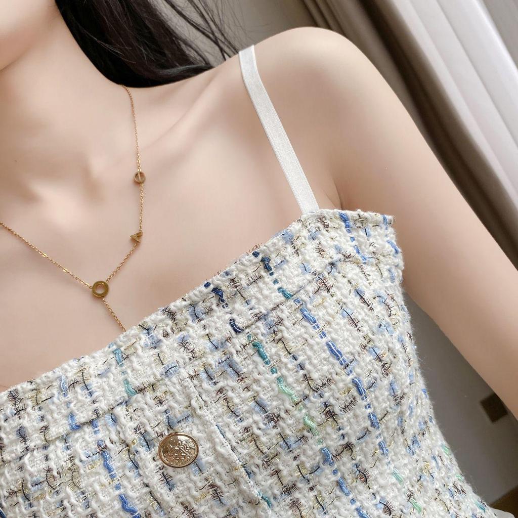 Элегантная утягивающая нейлоновая майка: Жилет в китайском стиле на пуговицах, Сексуальный и шикарный, Один размер подходит всем женщинам