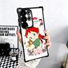 Чехол для телефона Anne Of Green Gables Shirley Plating для Samsung Galaxy S24 S25 FE S26 Edge S23 Ultra S22 S21 Plus S20 Противоударный Aira