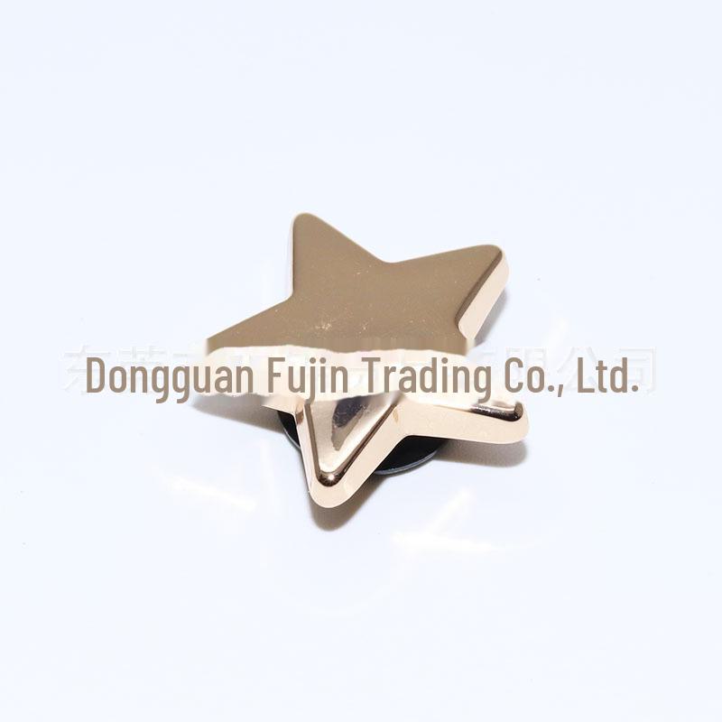 2024 Золотая металлическая пряжка для обуви в виде цветка Аксессуары для DIY и торговых центров