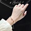 Браслет Niche Design Trendy Fashion Simple Bracelet Best Friend Star And Moon Pearl Bracelet Women Luxury