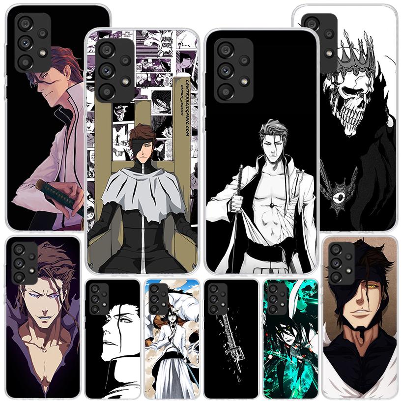 Чехол для телефона Bleach Айзен Соуске для Samsung Galaxy A17 A16 A15 A14 A13 A57 A56 A55 A54 A53 A37 A36 A35 A34 A33 A26 A25 A24 A23 G