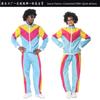 Retro 80s Disco Couple Cosplay Outfits Street Dance Stage Performance Casual Wear