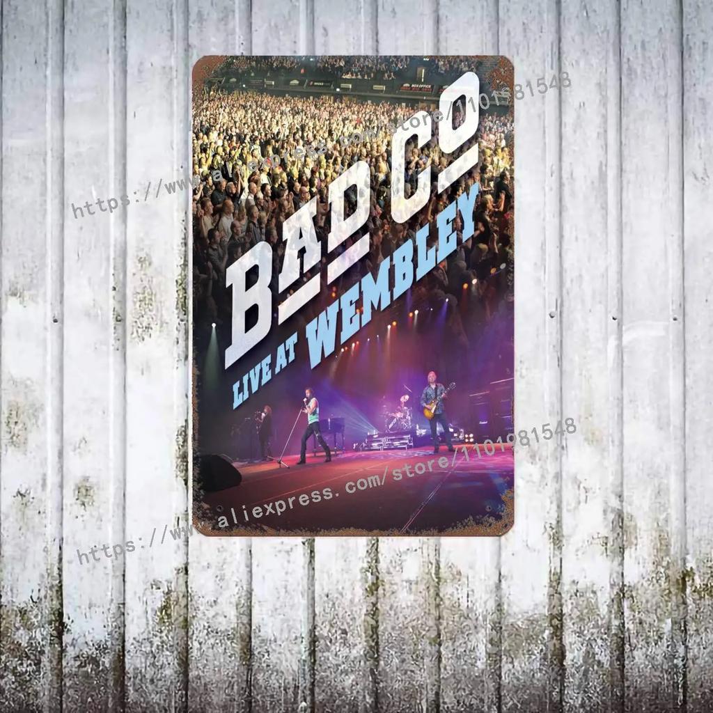 Bad Company Band металлический декор постер винтажная жестяная табличка металлическая табличка декоративная табличка для паба бара мужской пещеры клуба настенное украшение