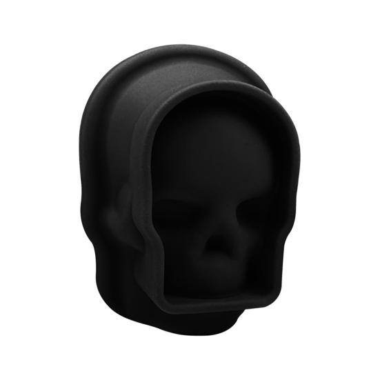 Форма для льда в виде скелета, большой силиконовый поддон для льда для виски, коктейлей, соков, льдогенератор в форме черепа без бисфенола А, принадлежности для вечеринки на Хэллоуин