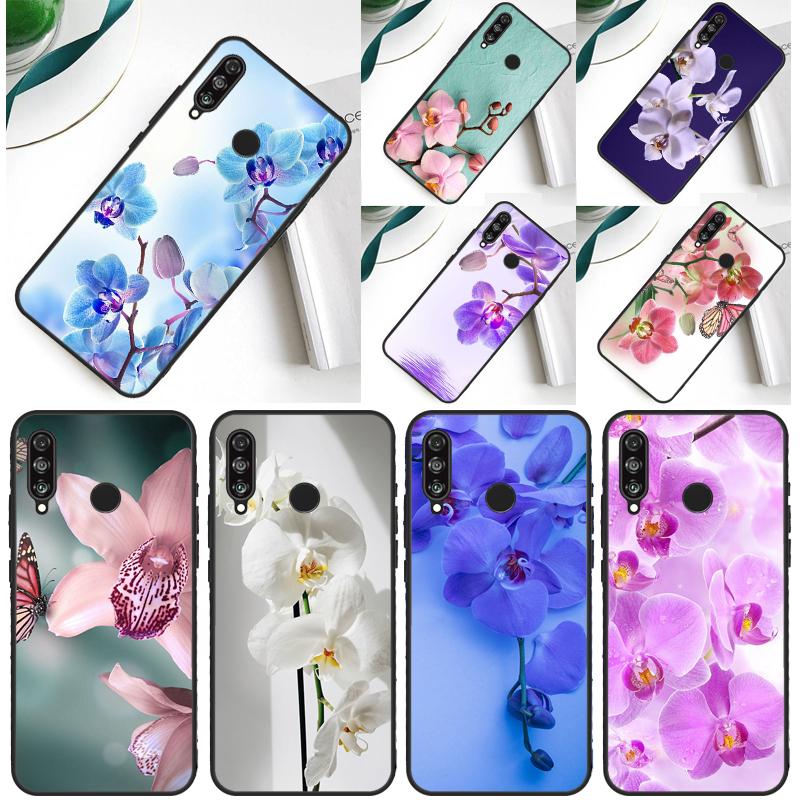 Цветы Орхидеи Разноцветные Для Huawei Nova 12s 12i 11i 5T 9 10 SE Y91 Y90 Y60 Y70 Y72 Y61 P60 Pro P20 P40 P30 Lite Чехол