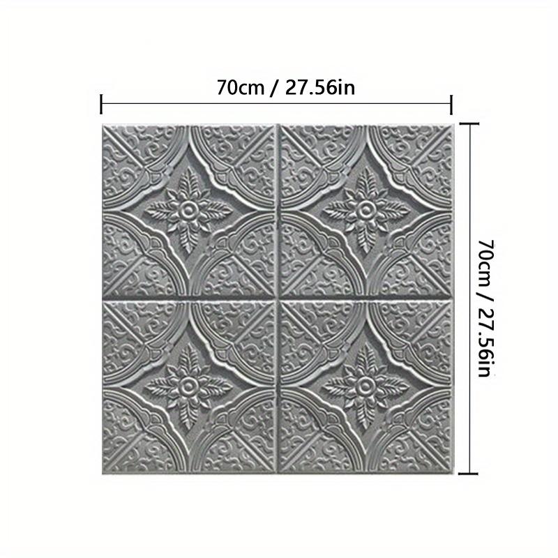 1/5/10 шт. 70*70 см потолочная крыша самоклеящаяся теплая спальня 3d трехмерная стена прикреплена к фоновой стене
