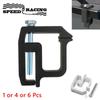 Truck Cap Mounting Clamps, Heavy Duty Camper Shell Clamps for Dodge Dakota Ram 1500 2500 3500, Ford F150 F250 (1 or 4 or 6 Pcs)