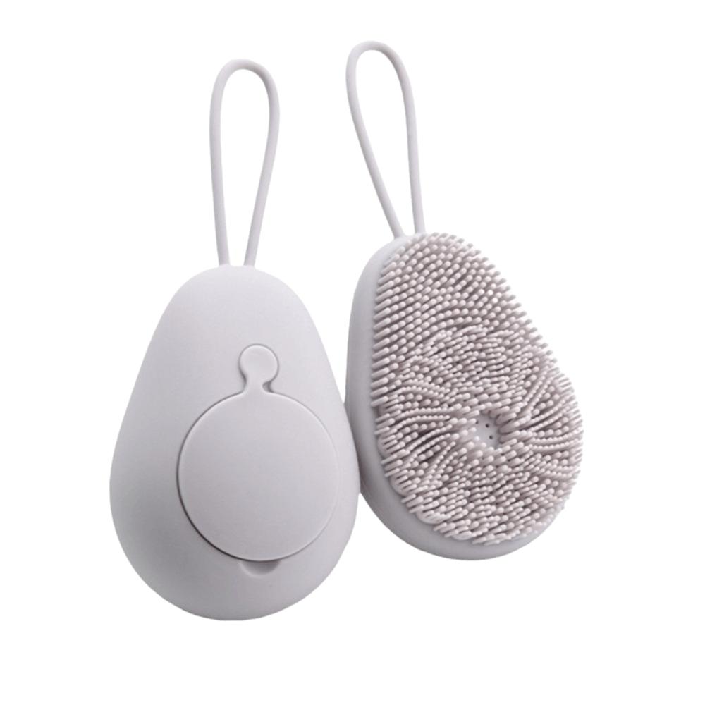 Body Scrubber Refillable Bath Brush Skin-Friendly Massage Brush Body Wash Brush Massage