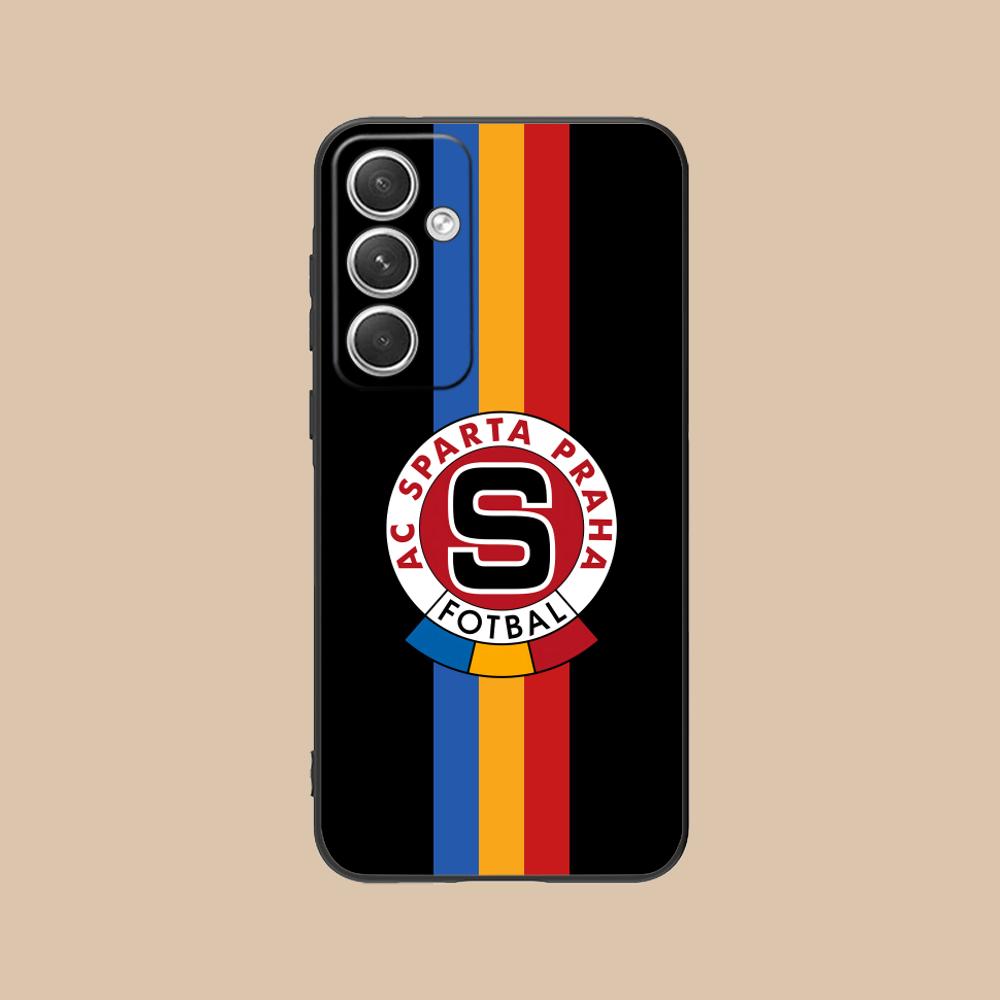 Чехол для мобильного телефона FC Sparta Praha для Samsung Galaxy S25 S24 S23 S22 S21 S20 Note20 Plus FE Ultra Цветной Защитный Красивая Крышка