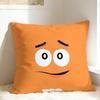 Cartoon MMMS Cute Pillow Cover  Retro Trendy Pillow Case For Sofa Car Home Decor Soft Cushion Cover Birthday Present