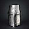 Handmade Medieval 14th Century Great Helmet Perfect for Renaissance Fair, Cosplay, LARP, Halloween Costume Authentic Steel Armor Replica