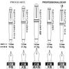Sailor Fountain Pen Professional Gear Slim Silver White Medium Point 11-1222-410