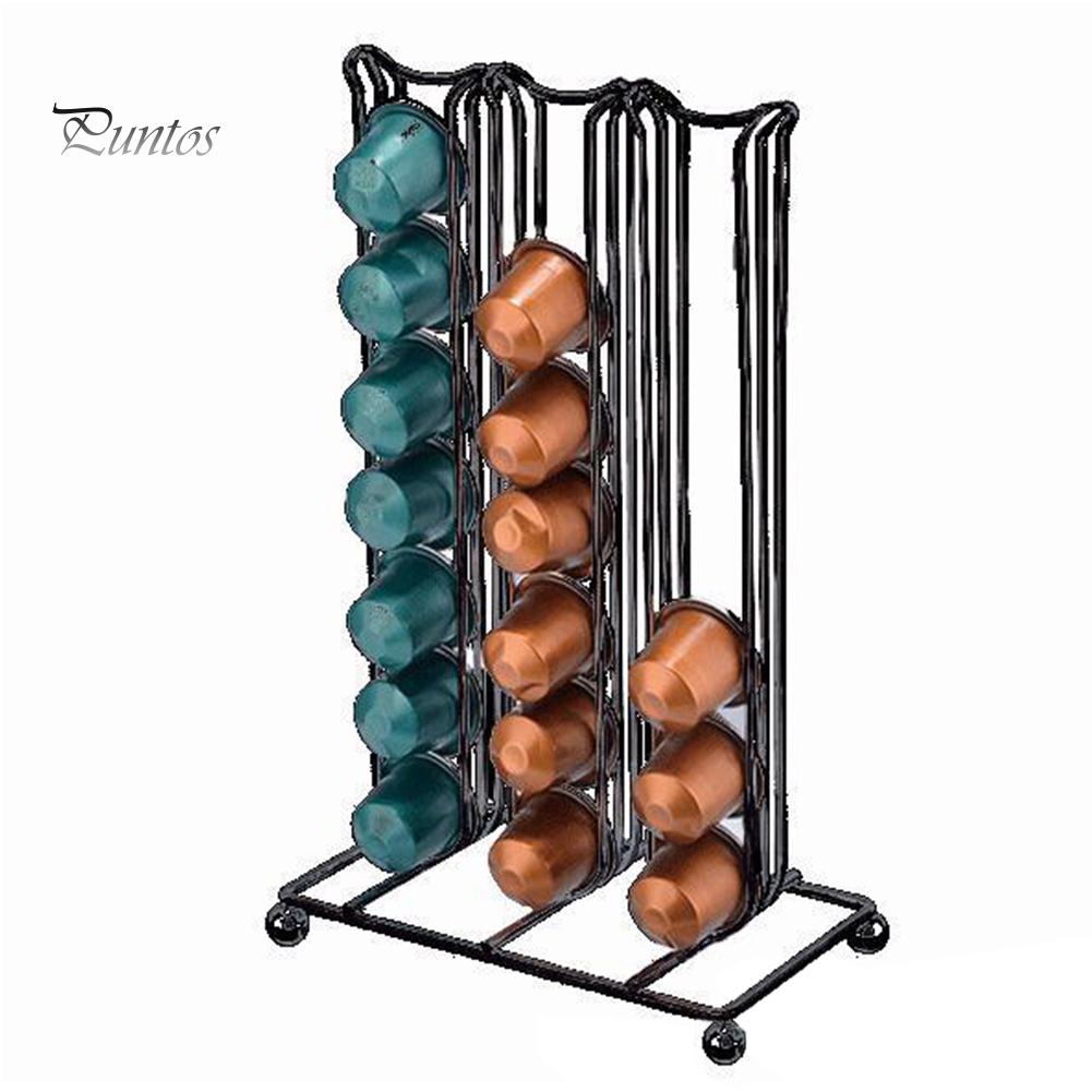 Держатель для кофейных капсул Puntos 42, диспенсер, подставка для хранения, органайзер для витрин