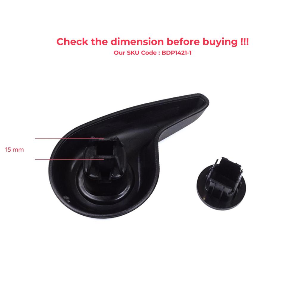 BDP1421-1 Ручка регулировки наклона переднего левого сиденья, черная для Renault Megane MK4 B9A K9A Talisman LP KP 2015-On 874519982R