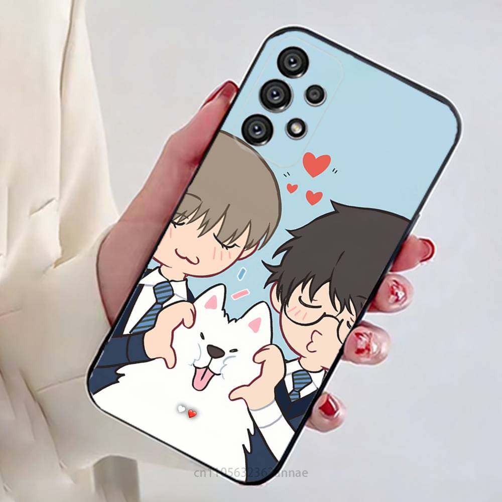 L-Lost In The C-Cloud Manga Phone Case for Samsung Galaxy A73,23,53,33,14,24,13,72,22,52,32,54,A34 Soft Cover